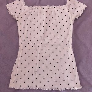 Hollister off the shoulder top